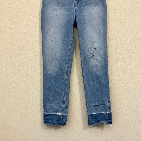 ABERCROMBIE & FITCH Curve Love The Ultra High Rise Ankle Straight Jeans - Picture 5 of 12